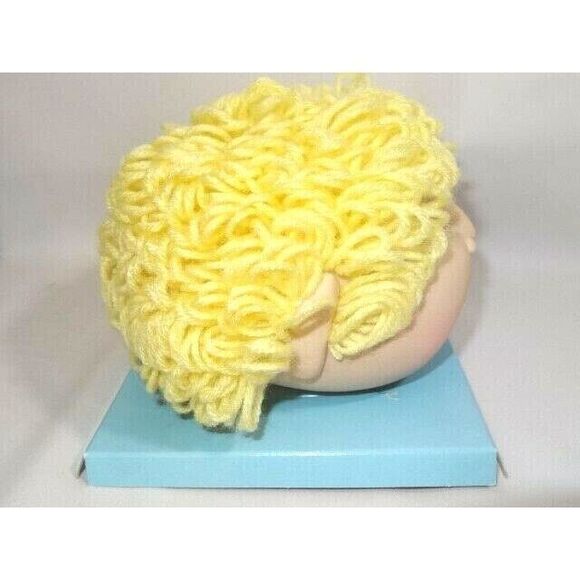 The Original Doll Head Blond Curly Hair Vintage 1984 Martha Nelson Sewing Craft - Picture 4 of 9